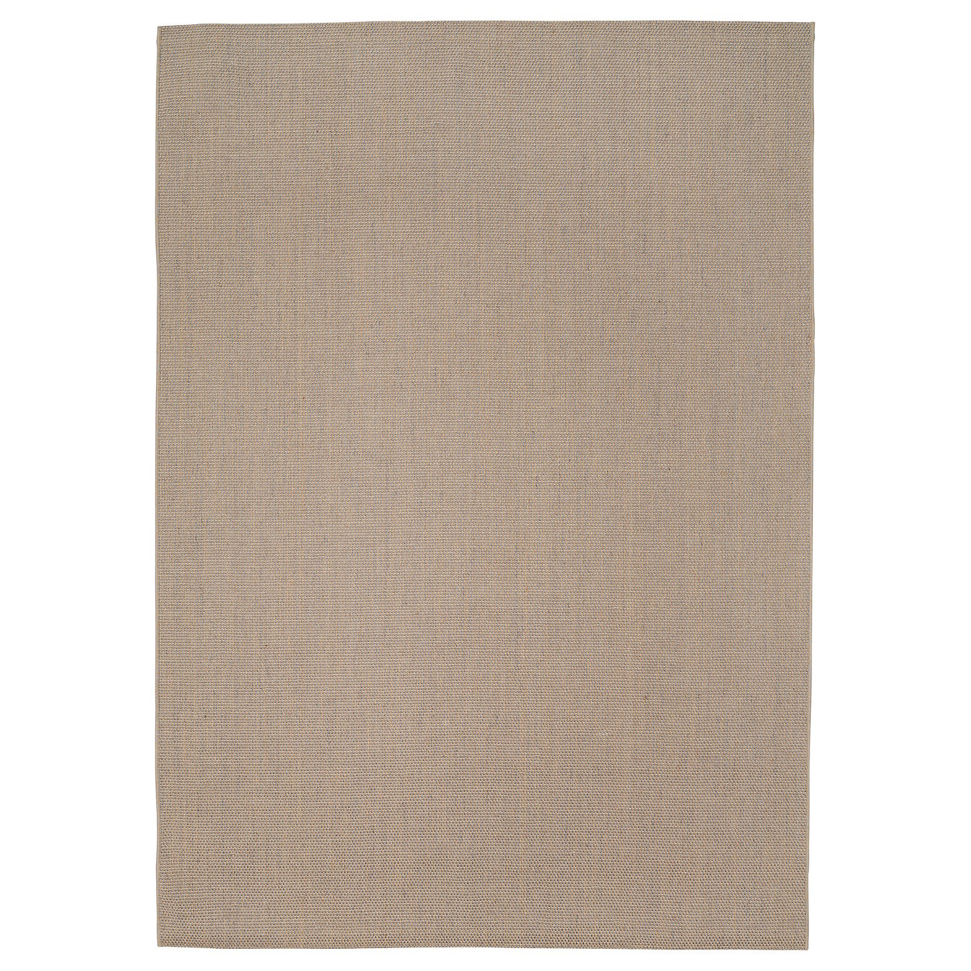 VODSKOV rug, flatwoven, natural/light grey, 200x300 cm - IKEA