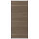 VOXTORP Cover panel, walnut effect, 39x86 cm