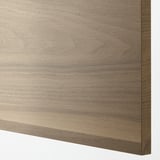 VOXTORP Cover panel, walnut effect, 39x86 cm