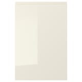 VOXTORP Door, high-gloss light beige, 40x60 cm