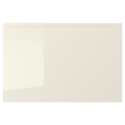 VOXTORP Door, high-gloss light beige, 60x40 cm