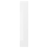 VOXTORP Door, high-gloss white, 15x80 cm