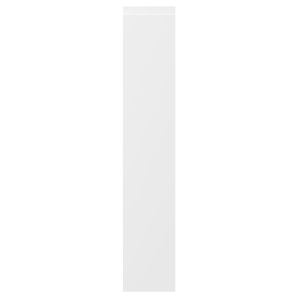 VOXTORP Door, matt white, 15x80 cm