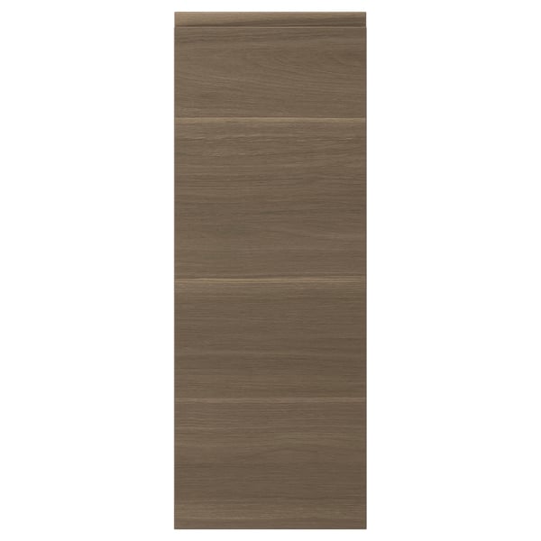 VOXTORP Door, walnut effect, 30x80 cm