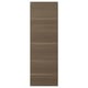 VOXTORP Door, walnut effect, 40x120 cm
