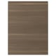 VOXTORP Door, walnut effect, 60x80 cm