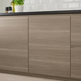 VOXTORP Door, walnut effect, 60x40 cm