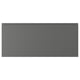 VOXTORP Drawer front, dark grey, 90x40 cm