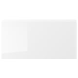 VOXTORP Drawer front, high-gloss white, 75x40 cm