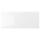 VOXTORP Drawer front, high-gloss white, 90x40 cm