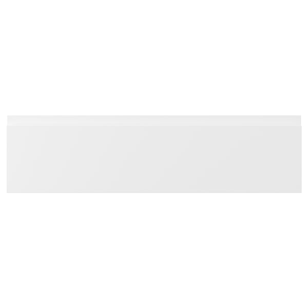 VOXTORP Drawer front, matt white, 75x20 cm