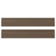 VOXTORP Drawer front, walnut effect, 60x10 cm