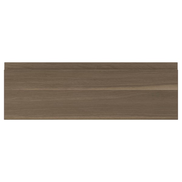 VOXTORP Drawer front, walnut effect, 60x20 cm