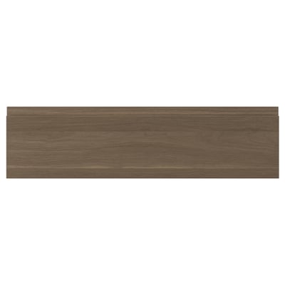 VOXTORP Drawer front, walnut effect, 75x20 cm