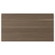 VOXTORP Drawer front, walnut effect, 75x40 cm