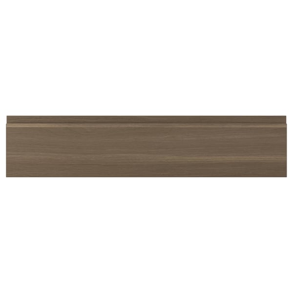 VOXTORP Drawer front, walnut effect, 90x20 cm