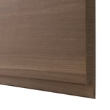 VOXTORP Drawer front, walnut effect, 40x20 cm