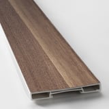 VOXTORP Plinth, walnut effect, 220x8 cm