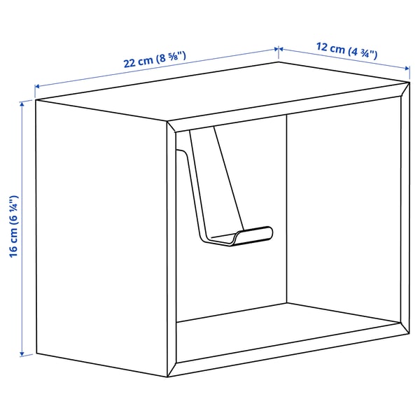 YXSTABY Gaming controller display box, white, 22x12x16 cm