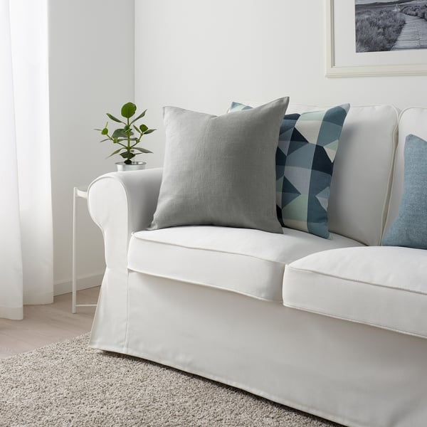 Aina アイナ クッションカバー グレー 50x50 Cm Ikea