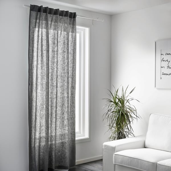 Aina アイナ 布地 グレー Ikea