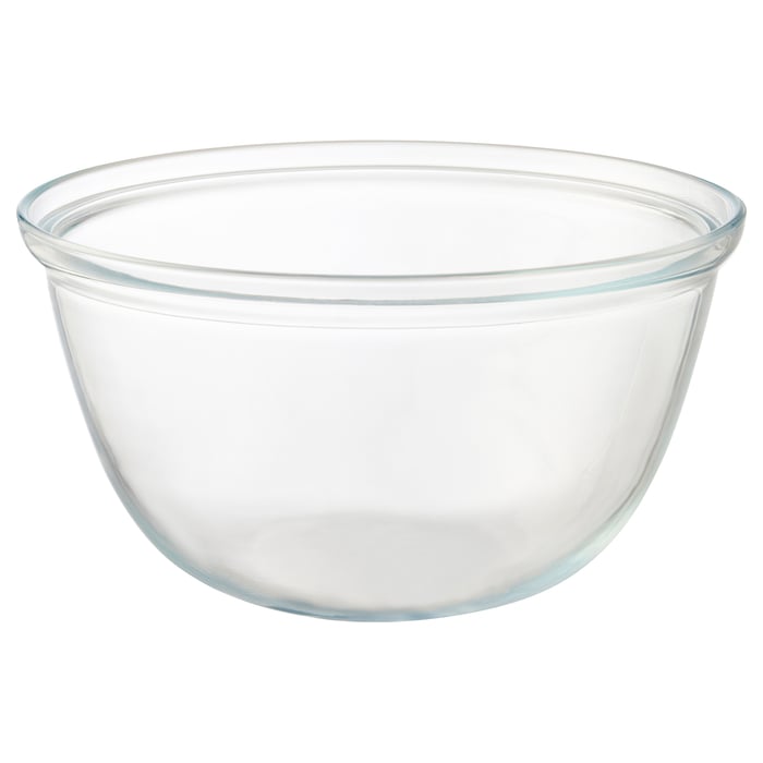 ANTENNFISK アンテンフィスク サービングボウル, ガラス, 24 cm IKEA