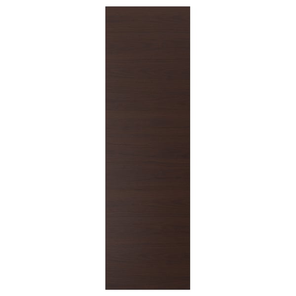 ASKERSUND アスケルスンド 扉, ダークブラウン アッシュ調, 60x200 cm