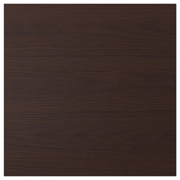 ASKERSUND アスケルスンド 扉, ダークブラウン アッシュ調, 60x60 cm