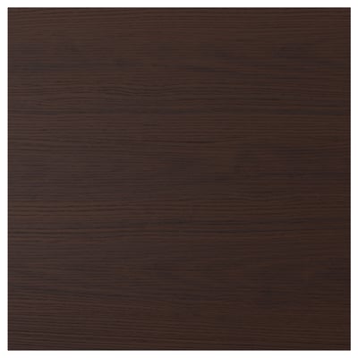 ASKERSUND アスケルスンド 扉, ダークブラウン アッシュ調, 60x60 cm