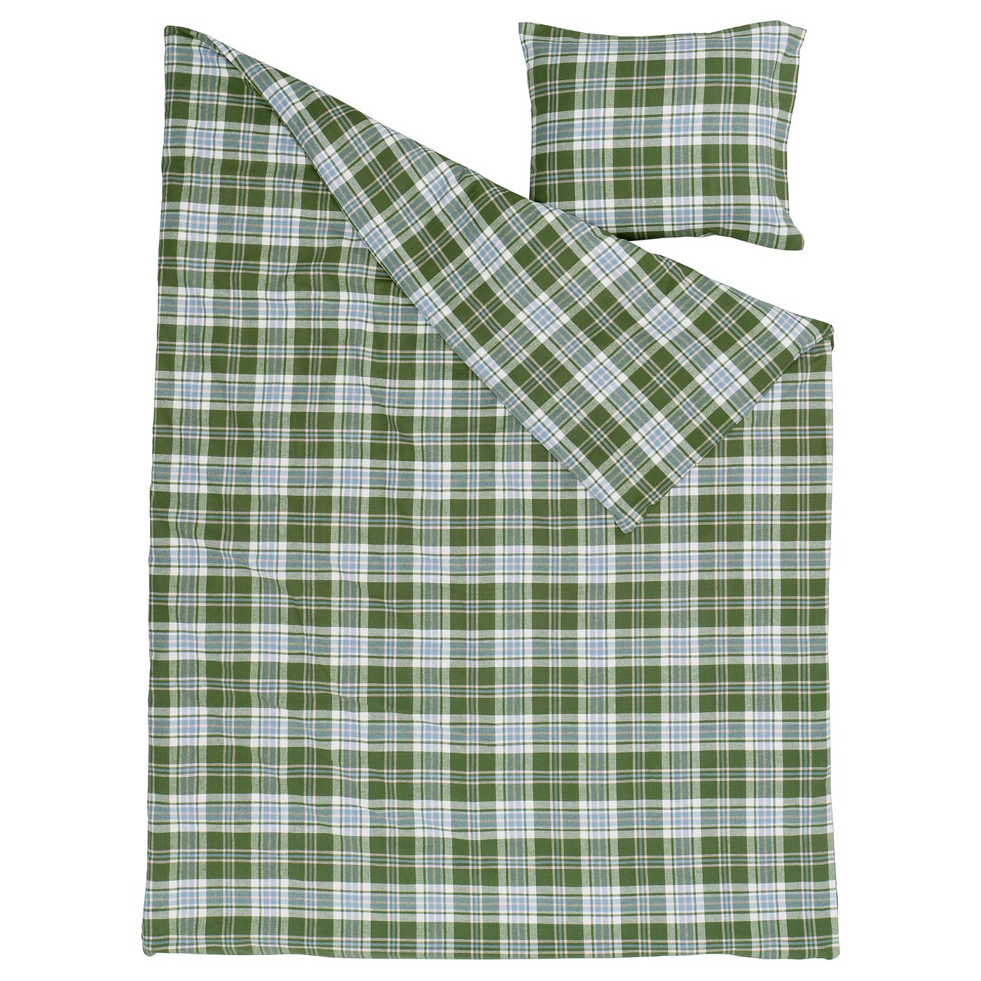 BANBJÖRNBÄR バンビョルンベール 掛け布団カバー＆枕カバー, ダーク