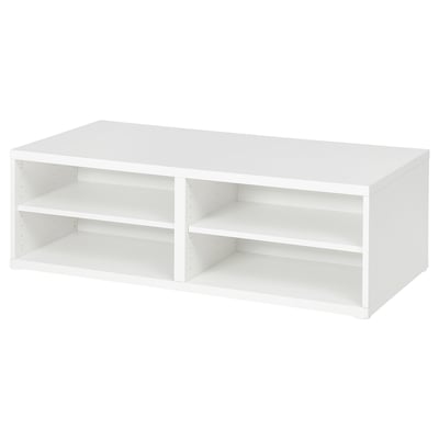 BESTÅ ベストー コーヒーテーブル, ホワイト, 120x56 cm
