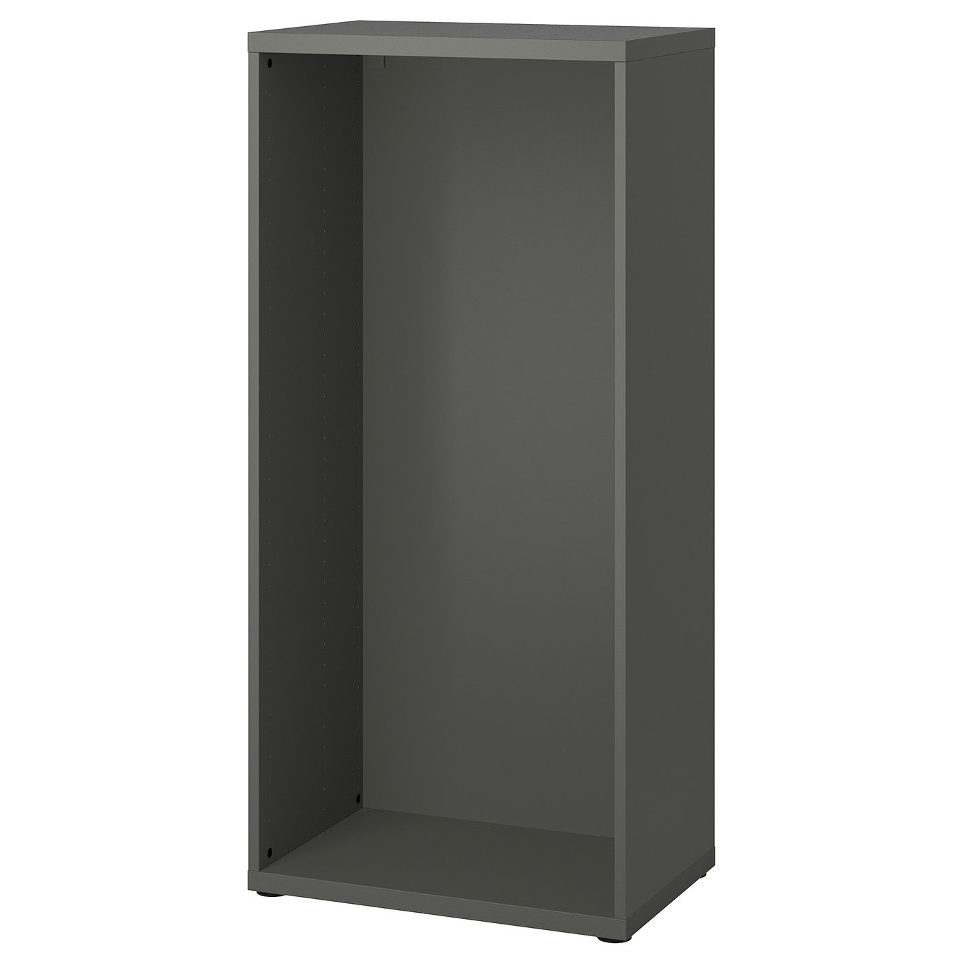 BESTÅ ベストー フレーム, ダークグレー, 60x40x128 cm - IKEA