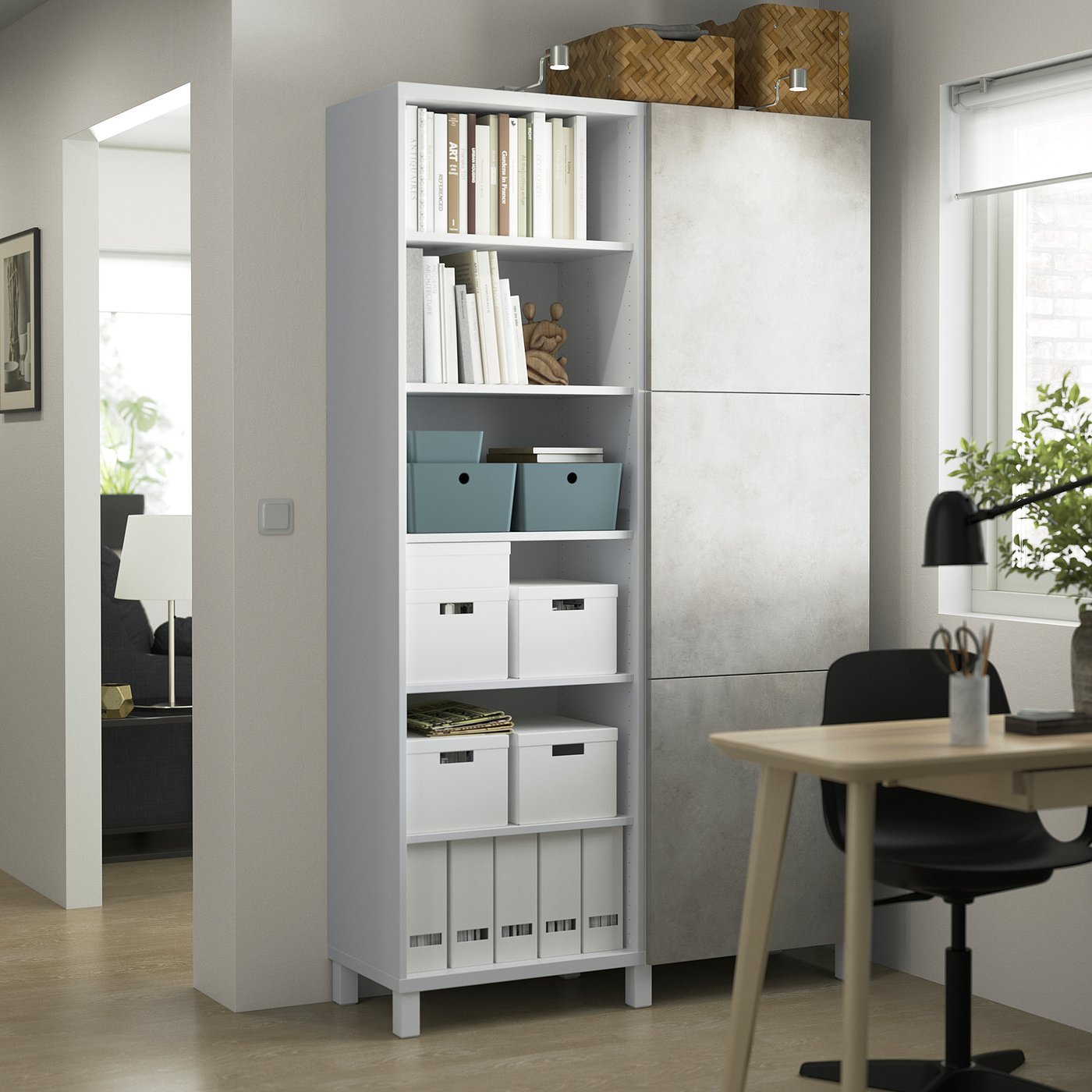 IKEA BESTA ベストー KALLVIKEN カルヴィーケン BESTÅ ベストー 壁取り付け式キャビネットコンビネーション