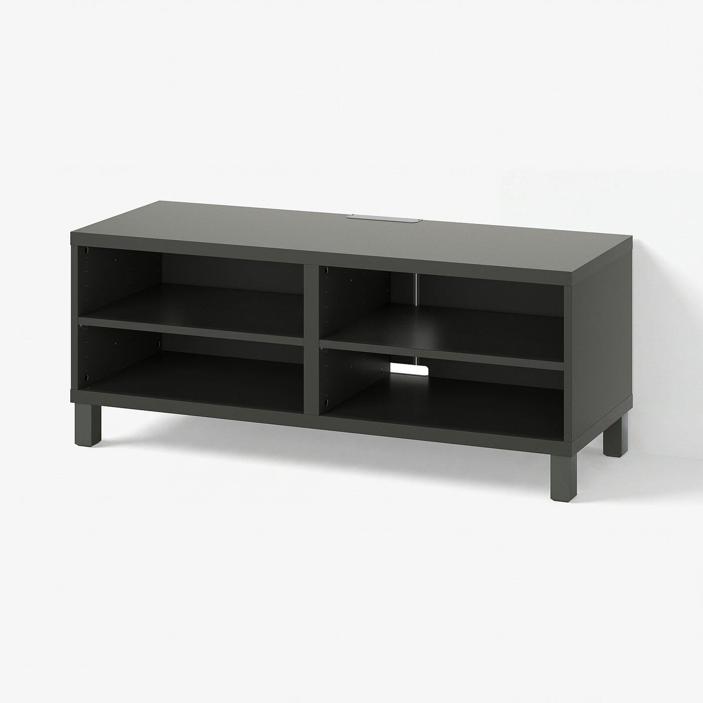 BESTÅ ベストー テレビ台, ダークグレー, 120x40x48 cm - IKEA