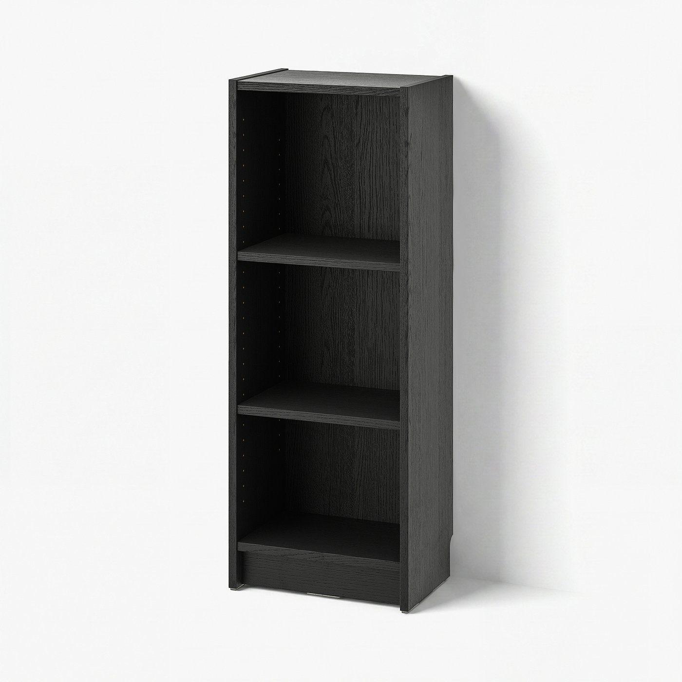 BILLY ビリー 本棚, ブラック オーク調, 40x28x106 cm - IKEA