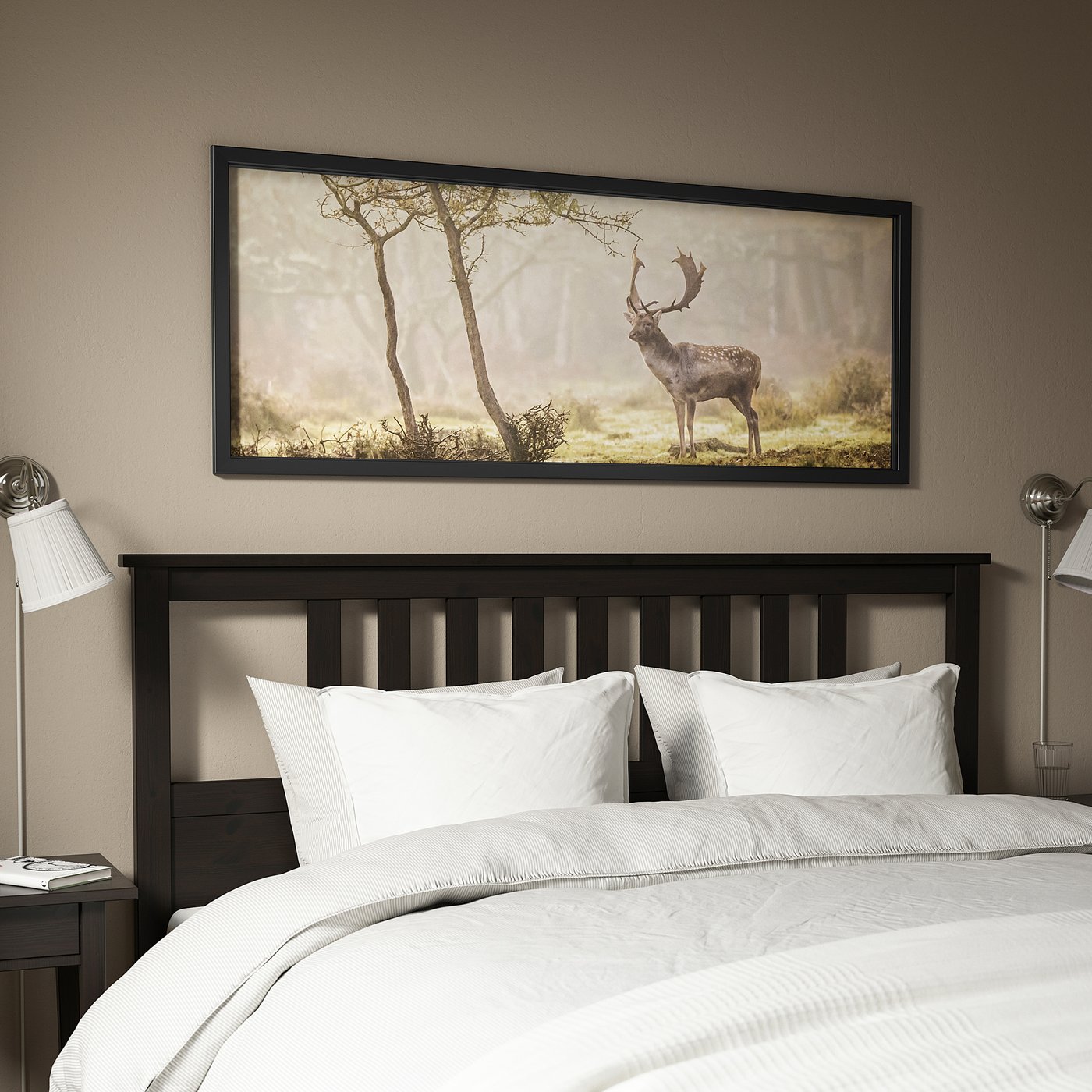 特大】IKEA アートパネル 鹿 ビョルクスタシリーズ