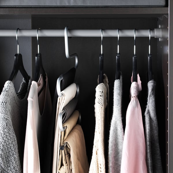 Brallis ブラリス 洋服ハンガー シルバーカラー Ikea Brallis ブラリス 洋服ハンガー シルバーカラー Ikea