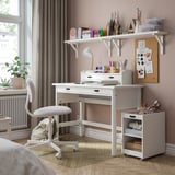 BRYTNING ブリートニング デスク, ホワイト, 110x53x75 cm - IKEA