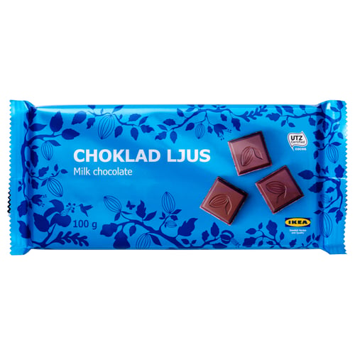 Choklad Ljus ショクラード ユース ミルクチョコレート Utz認証 Ikea
