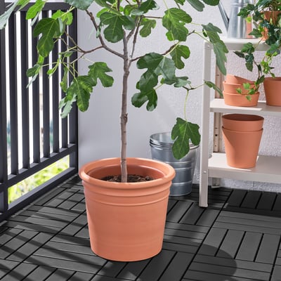 CURRYBLAD クリーブラド 植木鉢, 屋外用 テラコッタ, 35 cm