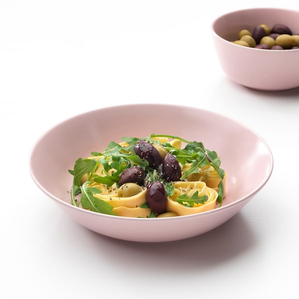 Dinera ディネーラ 深皿 ライトピンク Ikea