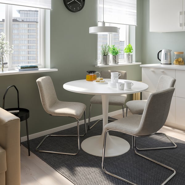 DOCKSTA ドクスタ / LUSTEBO ルステボー テーブル＆チェア4脚  