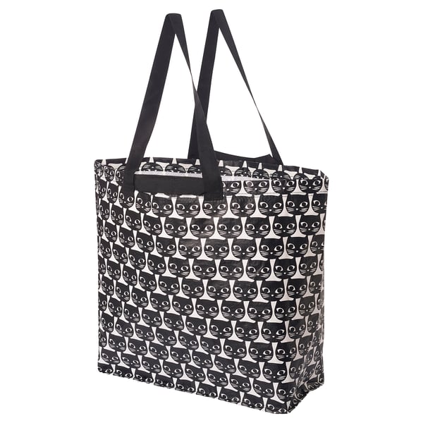 Dricksa ドリクサ キャリーバッグ M ホワイト ブラック 36 L Ikea