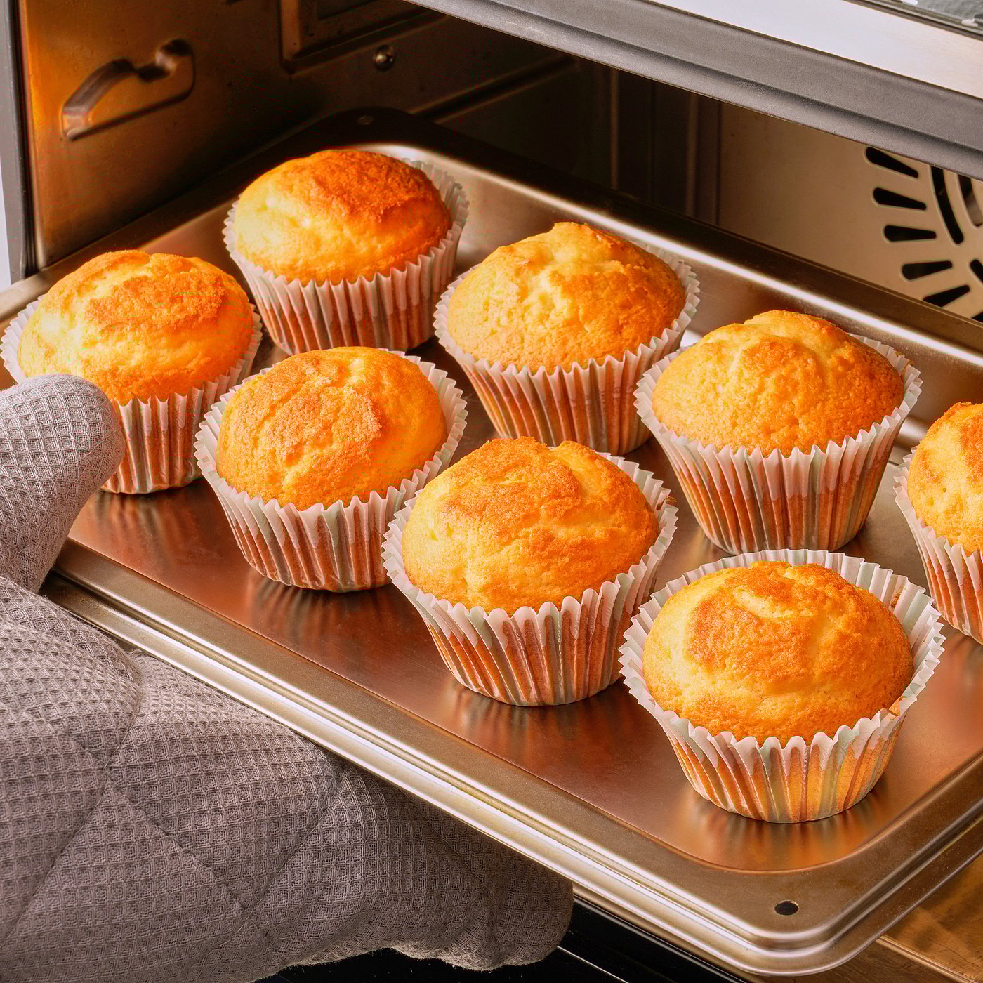 Drommar ドロッマル ベーキングカップ ターコイズ ベージュ Ikea