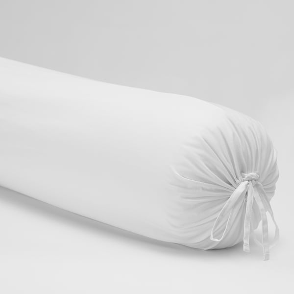 DVALA ドヴァーラ ロング枕用カバー, ホワイト, 38x110 cm