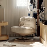 DYVLINGE ディヴリンゲ 回転イージーチェア, ケーリンゲ ベージュ - IKEA