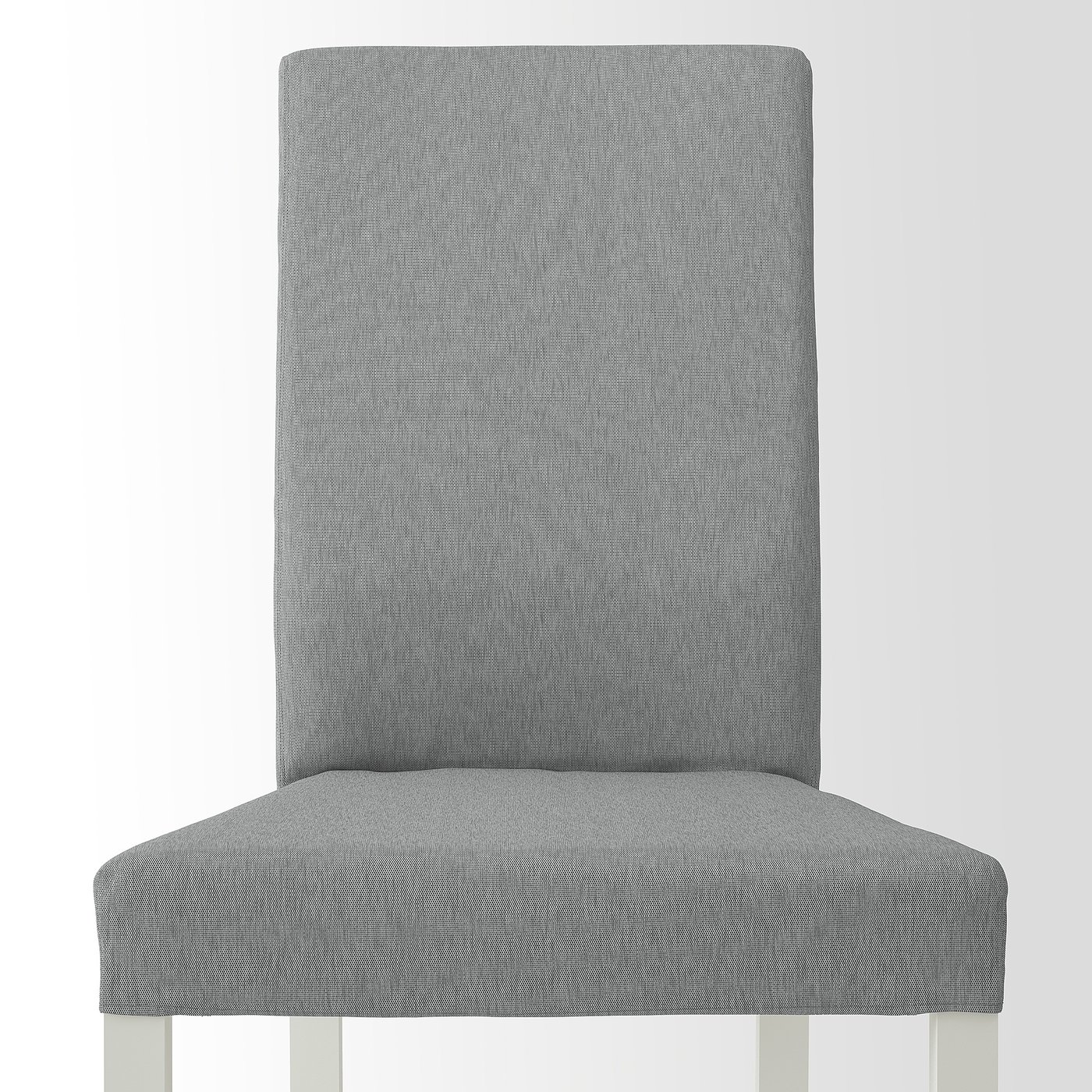 IKEA  EKEDALEN エーケダーレン　椅子2脚　ホワイト/ライトグレー EKEDALEN エーケダーレン チェア, ホワイト, オッルスタ ライト