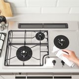 ELDIG F2 HGA3 LP エルディッグ F2 HGA3 LP LPGガスコンロ グリル付き, ステンレススチール