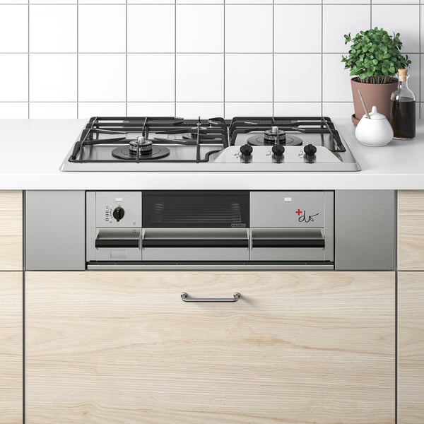 ELDIG F2 HGA3 LP エルディッグ F2 HGA3 LP LPGガスコンロ グリル付き, ステンレススチール
