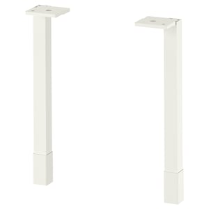 ENHET エーンヘート 脚 キャビネット用, ホワイト, 23.5 cm